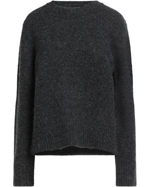 Windsor. Charcoal Sweater Alpaca Wool, Polyamide, Virgin Wool - Black