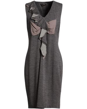 SEVENTY VENEZIA Mini Dress Virgin Wool, Viscose, Polyamide - Black