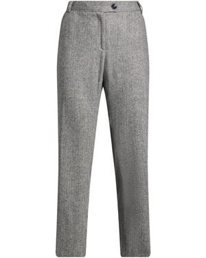 Barba Napoli Pants Virgin Wool, Cashmere - Gray