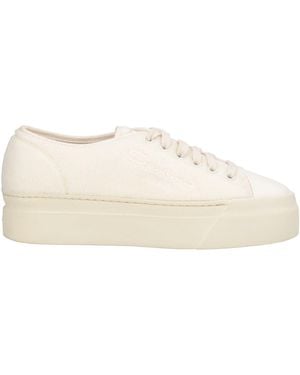 Santoni Trainers - Natural