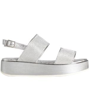 Melluso Walk Sandals Textile Fibers - White