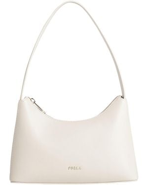 Furla Light Handbag Calfskin - Natural