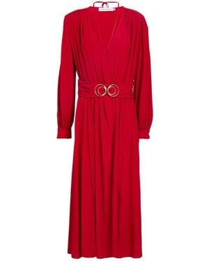 SIMONA CORSELLINI Midi Dress - Red