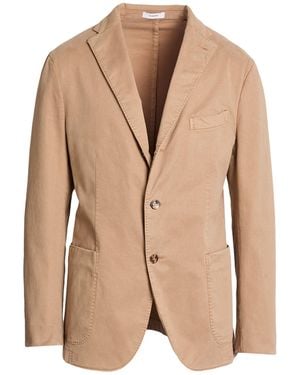 Boglioli Blazer Cotton, Tencel, Silk, Elastane - Natural