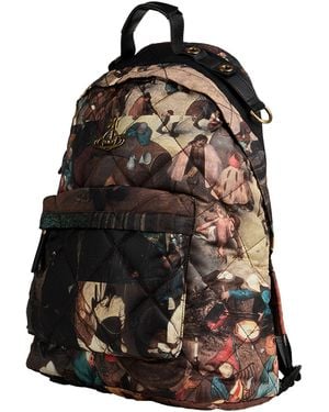 Vivienne Westwood Dark Backpack Textile Fibres - Black
