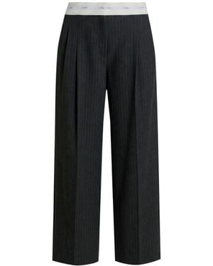 Cambio Charcoal Pants Polyester, Viscose, Elastane - Black
