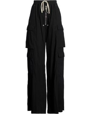 Rick Owens Pants Cotton - Black