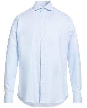 Canali Sky Shirt Cotton - Blue
