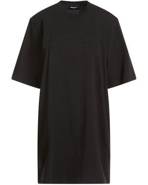 DSquared² Mini Dress Cotton - Black