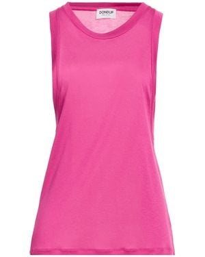 Dondup Tank Tops - Pink