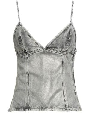 DIESEL Top Cotton - Gray