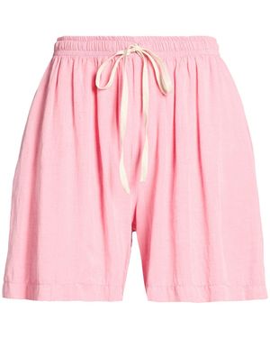 Haveone Shorts & Bermuda Shorts Viscose, Linen - Pink