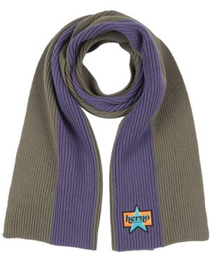 Herno Military Scarf Wool - Blue