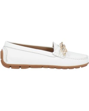 Baldinini Loafers Leather - White