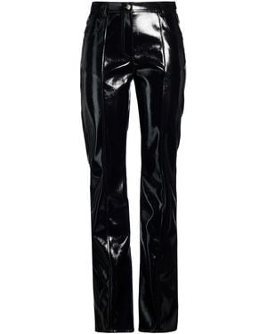 MSGM Trousers Polyester - Black