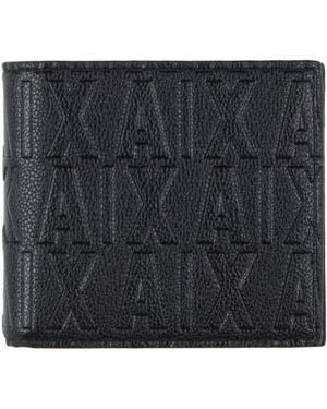 ARMANI EXCHANGE Wallet Polyester - Black