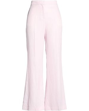 Kaos Pants Viscose, Linen - Pink