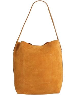 Mansur Gavriel Shoulder Bag Leather - Orange