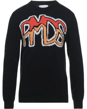 PMDS PREMIUM MOOD DENIM SUPERIOR Jumper Merino Wool - Black