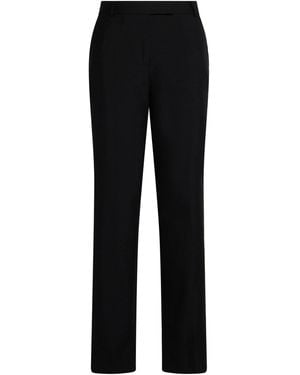 Officine Generale Trousers Virgin Wool - Black