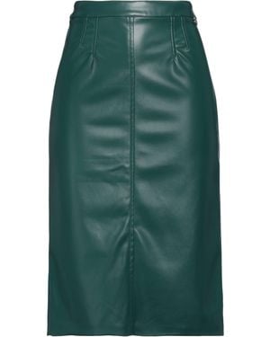 Souvenir Clubbing Midi Skirt Polyester, Polyurethane - Green