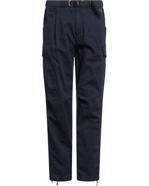 White Sand Pants - Blue