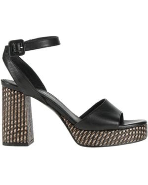 Tsakiris Mallas Sandals Leather - Black