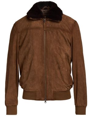 D'Amico Dark Jacket Sheepskin - Brown