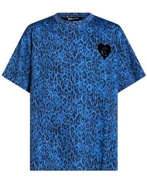 Just Cavalli T-Shirt Cotton - Blue