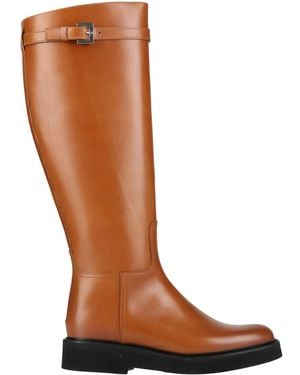 Doucal's Boot Leather - Brown