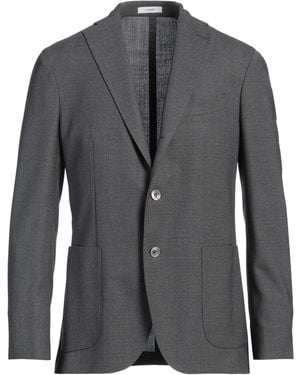 Boglioli Charcoal Blazer Virgin Wool - Gray
