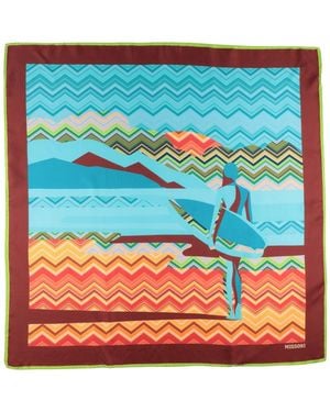 Missoni Schal - Blau