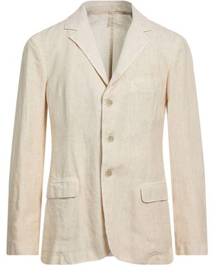 120% Lino Blazer Linen - Natural