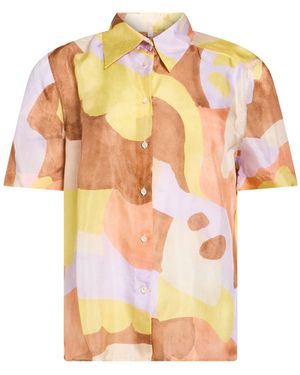 Xacus Shirt Silk - Orange