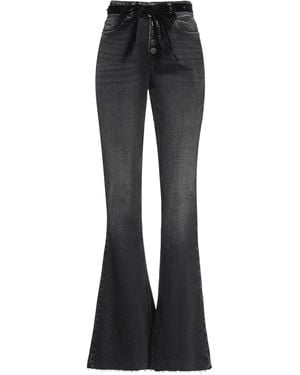 ViCOLO Denim Couture Jeans Cotton, Lyocell, Organic Cotton, Lycra - Black