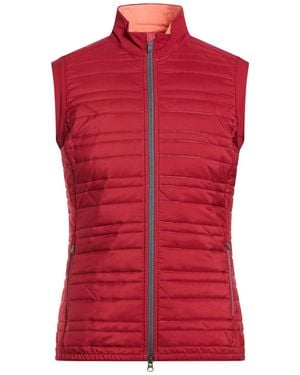 Colmar Brick Vest Polyester - Red