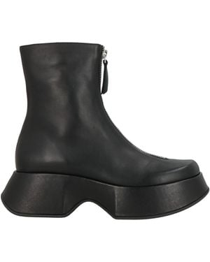 Vic Matié Ankle Boots Leather - Black