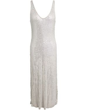 Christopher Esber Vestito Midi - Bianco