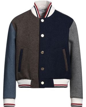 Thom Browne Jacket Wool, Cashmere - Blue