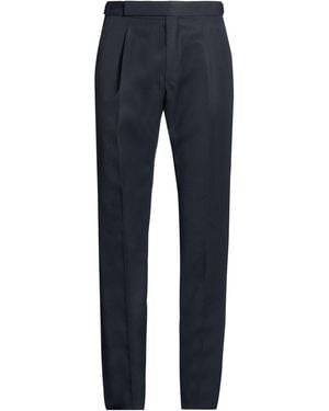 Caruso Pants Polyester, Wool - Blue