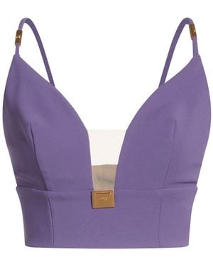 Elisabetta Franchi Tops - Purple