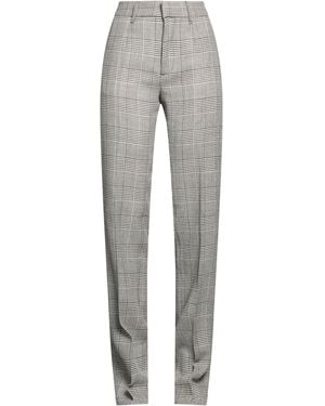 Alessandra Rich Pants Virgin Wool - Gray