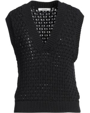 Oval Square Jumper - Black