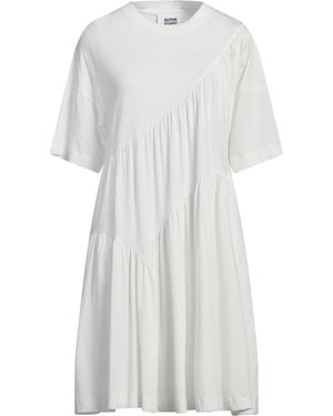 Alpha Studio Midi Dress - White