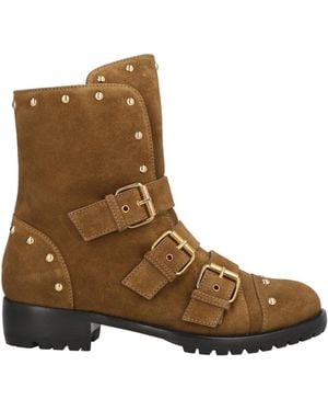 Giuseppe Zanotti Ankle Boots Leather - Brown