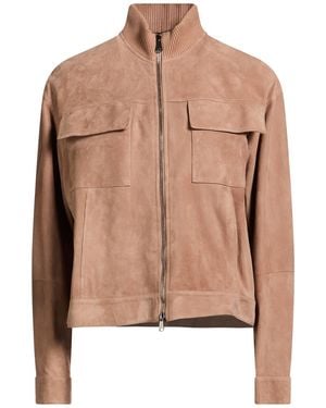 Brunello Cucinelli Jacket Leather - Pink