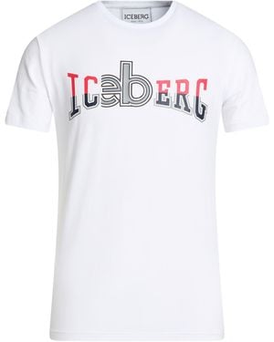 Iceberg T-Shirt Cotton, Elastane - White