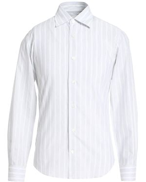 Eleventy Platinum Light Shirt Cotton, Linen - White