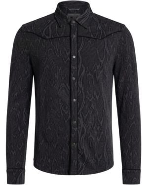John Varvatos Shirt Organic Cotton, Polyester - Blue