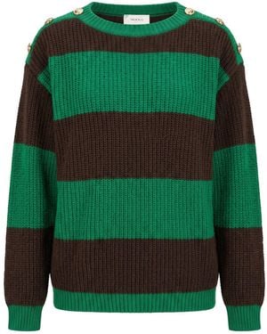 ViCOLO Sweater Acrylic, Wool, Viscose, Alpaca Wool - Green